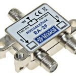 RA-2F Rozgałęźnik 1/2, zakres częstotliwości pracy 5-862 MHz, TELMOR