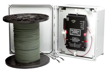 RF-200 Napłotowy światłowód detekcyjny, 2 strefy po 200m