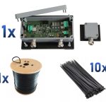 ZZ-AN306-set Zestaw systemu ochrony obwodowej, 1 strefa