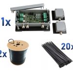 ZZ-AN307-set Zestaw systemu ochrony obwodowej, 2 strefy